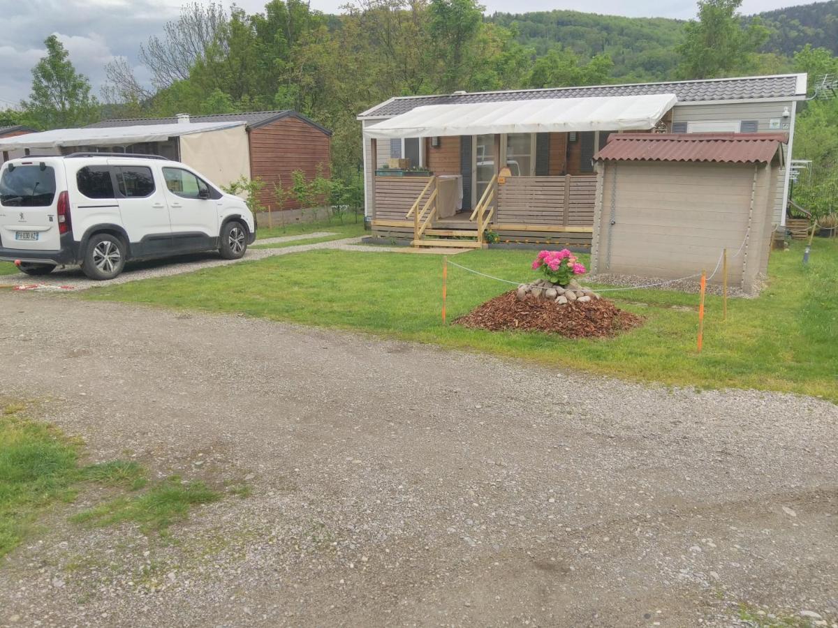 Grand Mobil Home 6 personnes climatisé avec 3 chambres et 2 salles de bains à Munster en Alsace Exterior foto